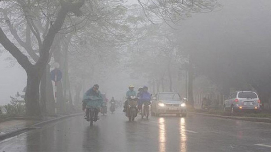 Cold spell weakens, relative humidity rises again